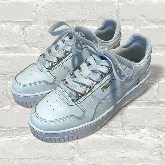 Puma Carina Street Blingbling Platform Sneakers - Picture 1 of 6